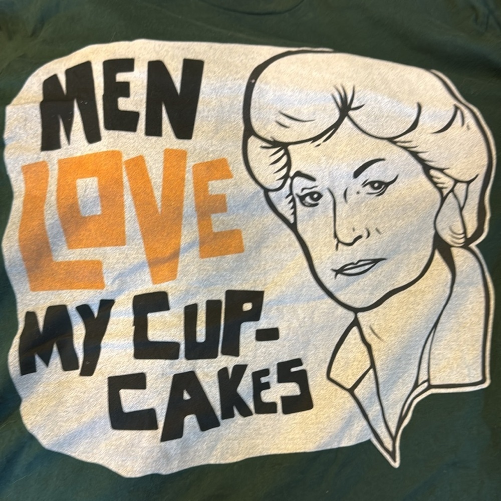 Next Level Apparel Dark Green Graphic Tee - Picture 3 of 3